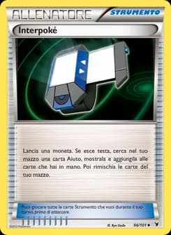 Interpoké card in Italian