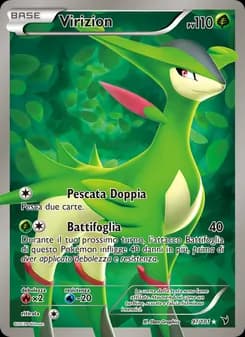 Virizion card in Italian