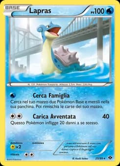 Lapras card in Italian