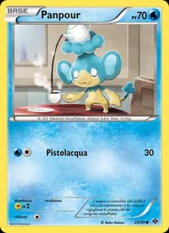 Panpour card in Italian