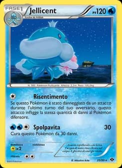 Jellicent card in Italian