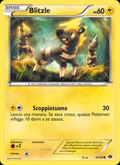 Blitzle card in Italian