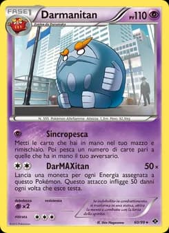 Darmanitan card in Italian