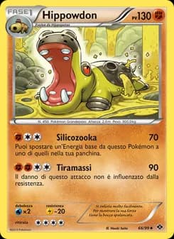 Hippowdon card in Italian