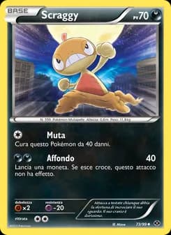 Scraggy card in Italian