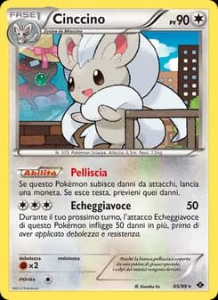 Cinccino card in Italian