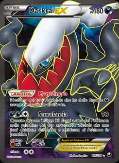 Darkrai-EX card in Italian