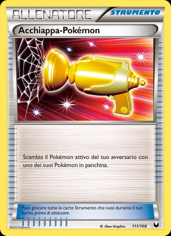 Acchiappa-Pokémon card in Italian