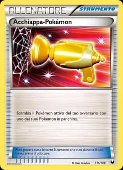 Acchiappa-Pokémon card in Italian