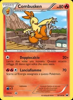 Combusken card in Italian