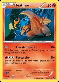 Heatmor card in Italian