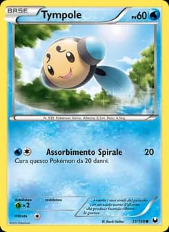 Tympole card in Italian