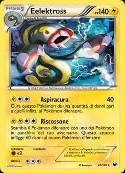 Eelektross card in Italian