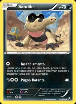 Sandile card in Italian