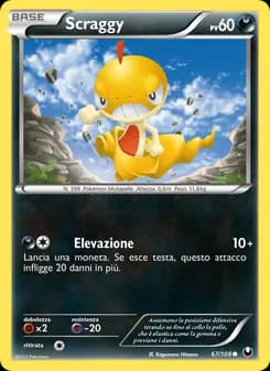 Scraggy card in Italian