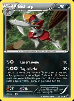 Bisharp card in Italian