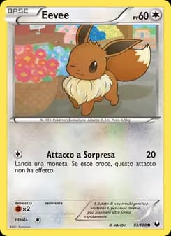 Eevee card in Italian