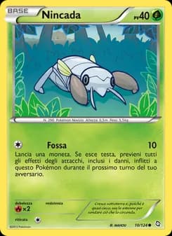 Nincada card in Italian