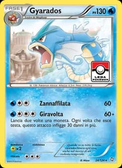 Gyarados card in Italian
