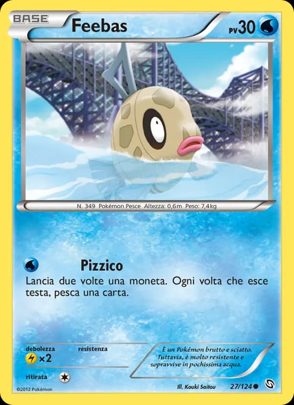 Feebas card in Italian