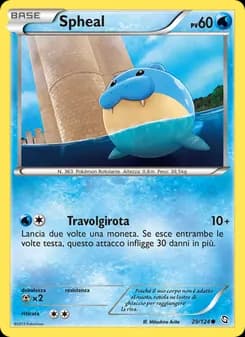 Spheal card in Italian