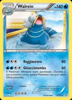 Walrein card in Italian