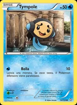Tympole card in Italian