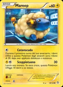 Mareep card in Italian