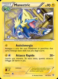 Manectric card in Italian