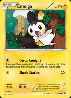 Emolga card in Italian