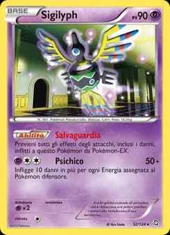Sigilyph card in Italian