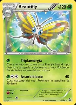 Beautifly card in Italian