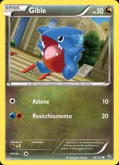 Gible card in Italian