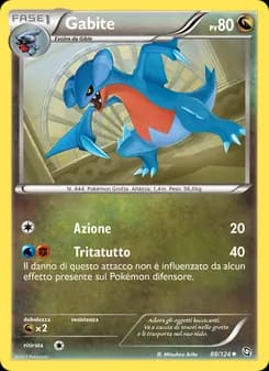 Gabite card in Italian