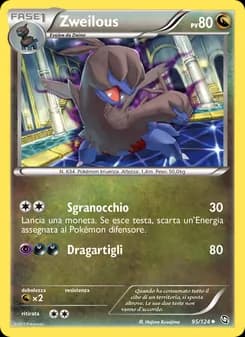 Zweilous card in Italian