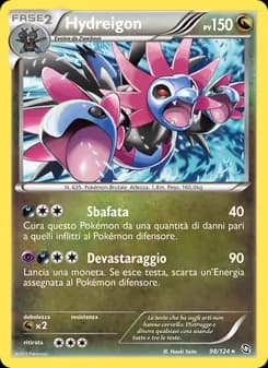 Hydreigon card in Italian