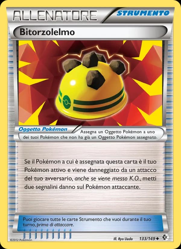 Bitorzolelmo card in Italian