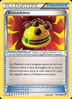 Bitorzolelmo card in Italian