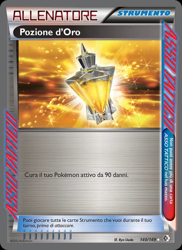 Pozione d’Oro card in Italian