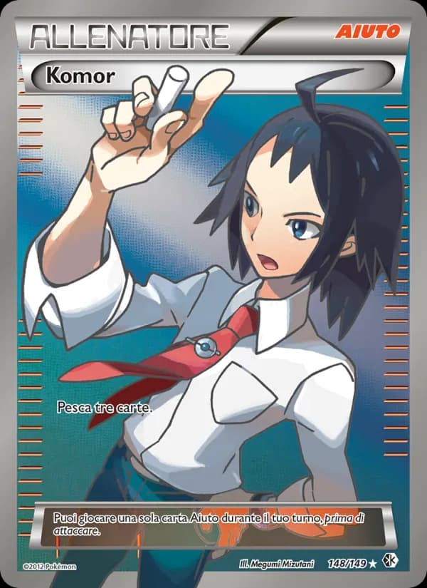 Komor card in Italian