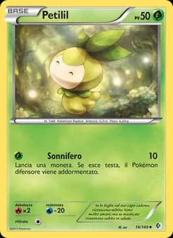Petilil card in Italian