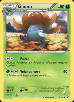 Gloom card in Italian