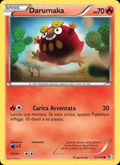 Darumaka card in Italian
