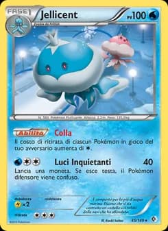 Jellicent card in Italian