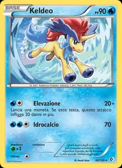 Keldeo card in Italian