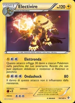 Electivire card in Italian
