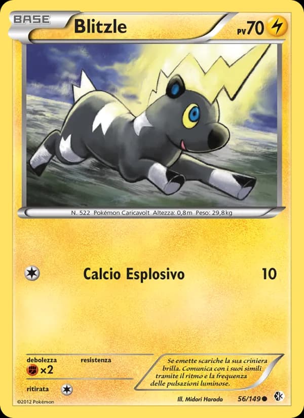 Blitzle card in Italian