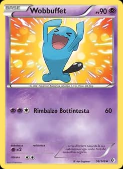 Wobbuffet card in Italian
