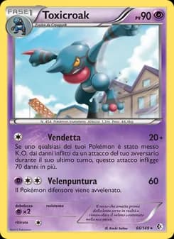 Toxicroak card in Italian
