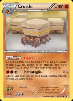 Crustle card in Italian